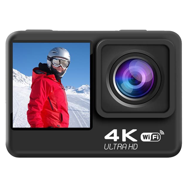 4K Dual Screen Action Camera